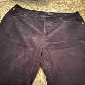 Talbots Navy Corduroy Pants